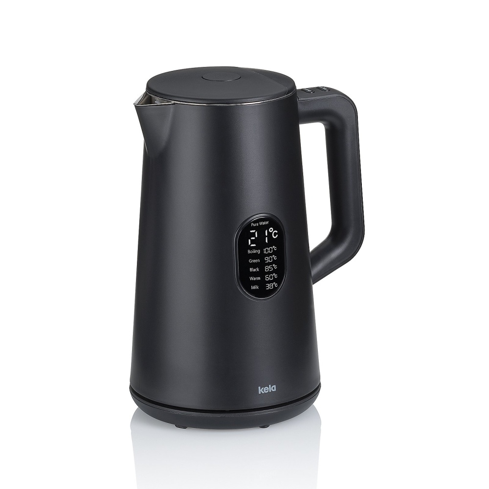 KELA Rychlovarná konvice Santos 1,5l černá KL-10138
