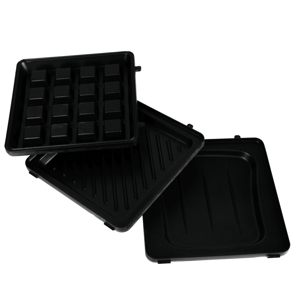 BERLINGERHAUS Sendvičovač 3 v 1 s odnímatelnými deskami Black Rose Collection BH-9832