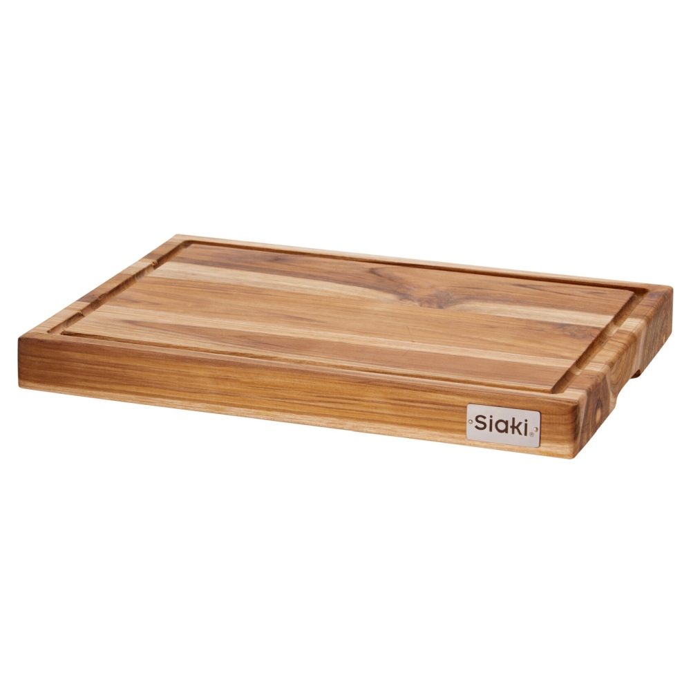 SIAKI HUISHOUD Prkénko krájecí teak 45 × 35 cm KO-J18000140