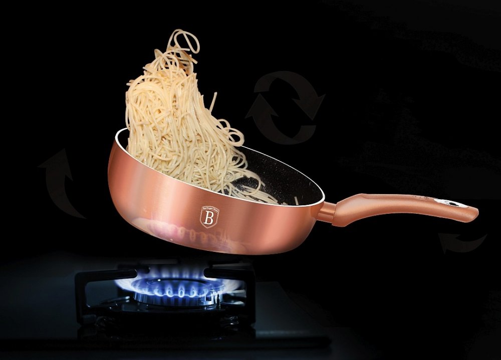 BERLINGERHAUS Panvica prehadzovacia 26 cm Rosegold Metallic Line BH-1522