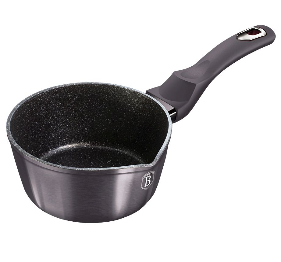 BERLINGERHAUS Rajnica s pokrievkou s mramorovým povrchom 16 cm Carbon PRO Line BH-6907