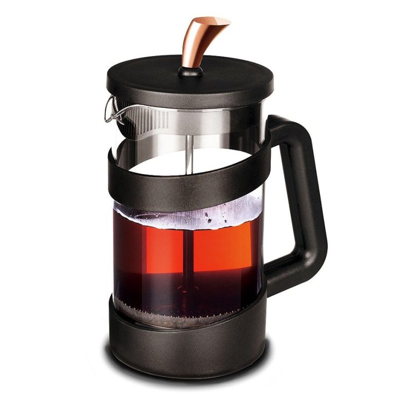 BERLINGERHAUS Kanvica na čaj a kávu French Press 1000 ml Black Rose Collection BH-7616