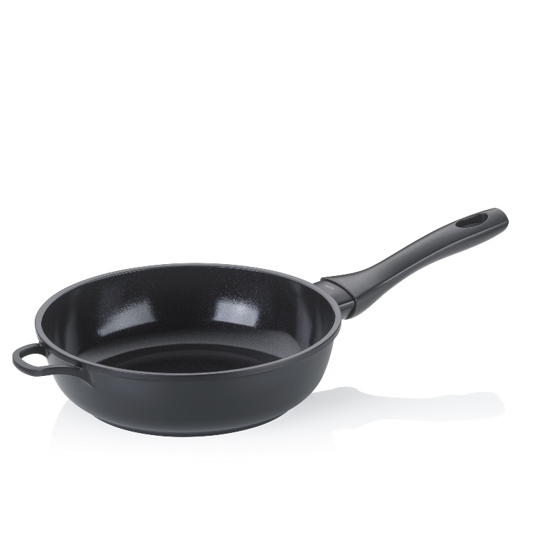 KELA Pánev Atura litý hliník černá 24 cm 1,9l KL-15177