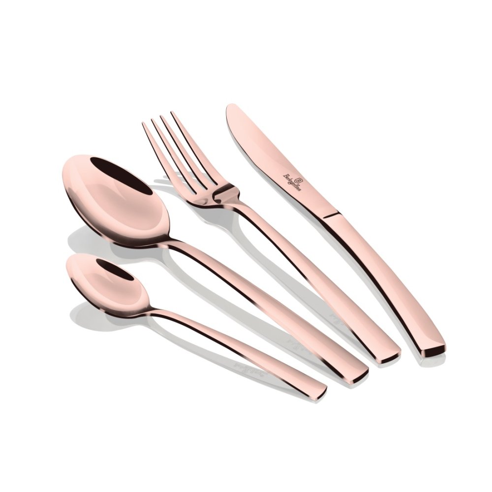 BERLINGERHAUS Sada příborů 24 ks nerez leštěný povrch Rosegold Collection BH-2729