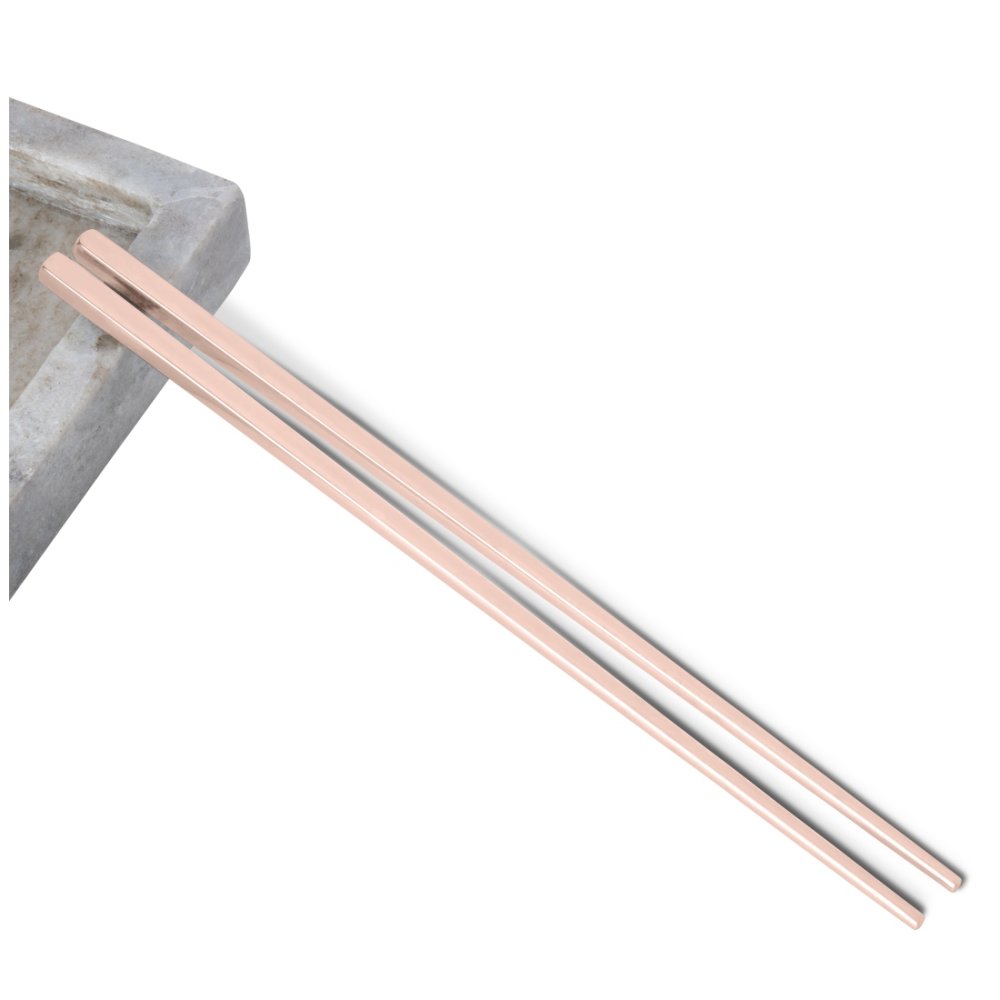 BERLINGERHAUS Sada jídelních hůlek 12 ks s PVD povrchem Rosegold Metallic Line BH-3162