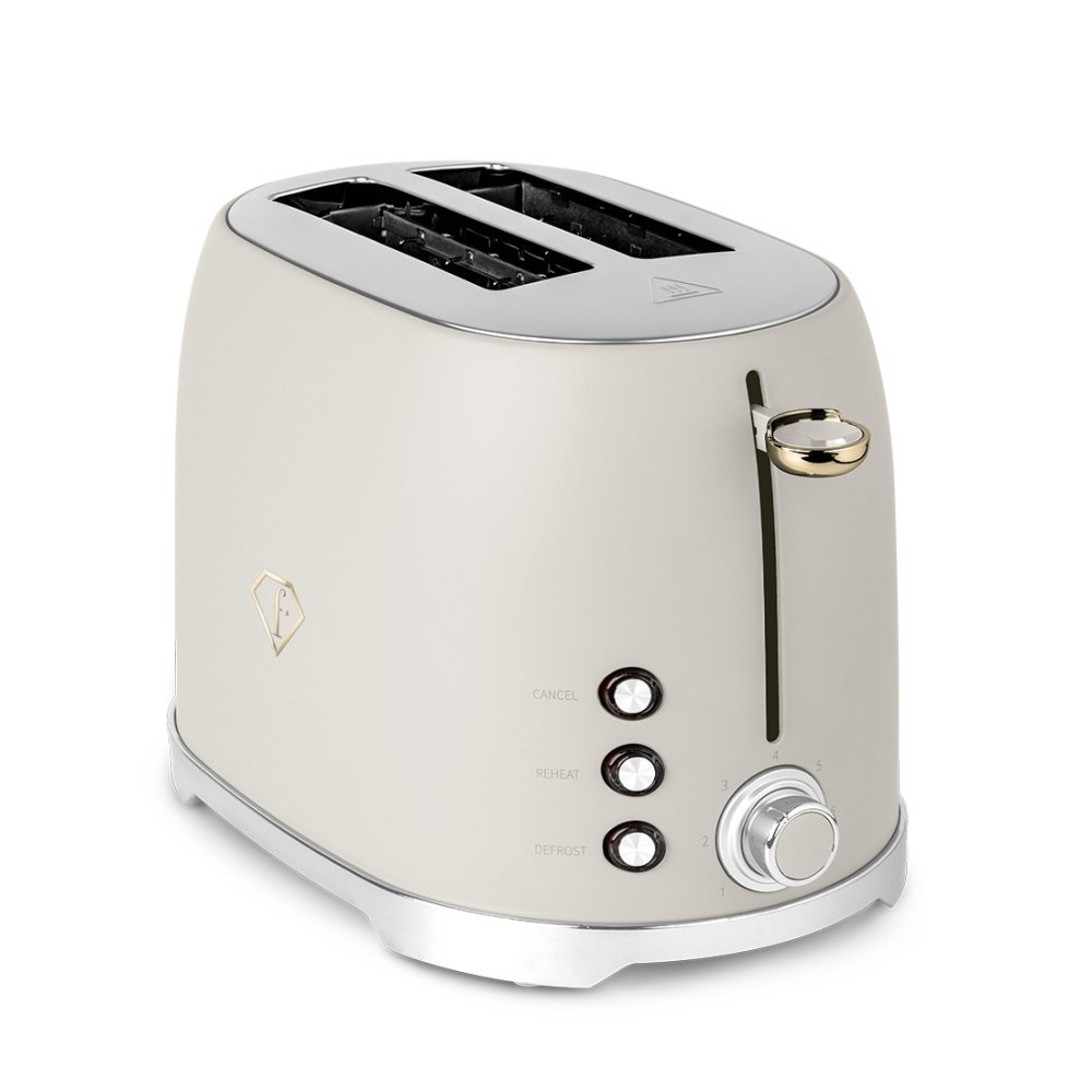 Fashion TV by BerlingerHaus Topinkovač nerez 850W Cream Gold Collection FTV-0112