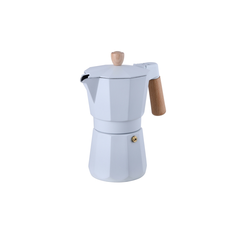 Bergner Konvice na espresso 6 šálků bílá BG-38192-WH-4