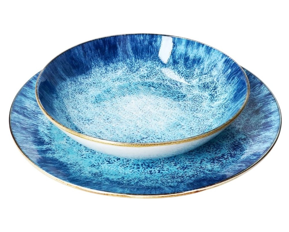 HIT Dezertní talíře sada 6 ks porcelán 19 cm OCEAN HT-24324269 - thumb (6)