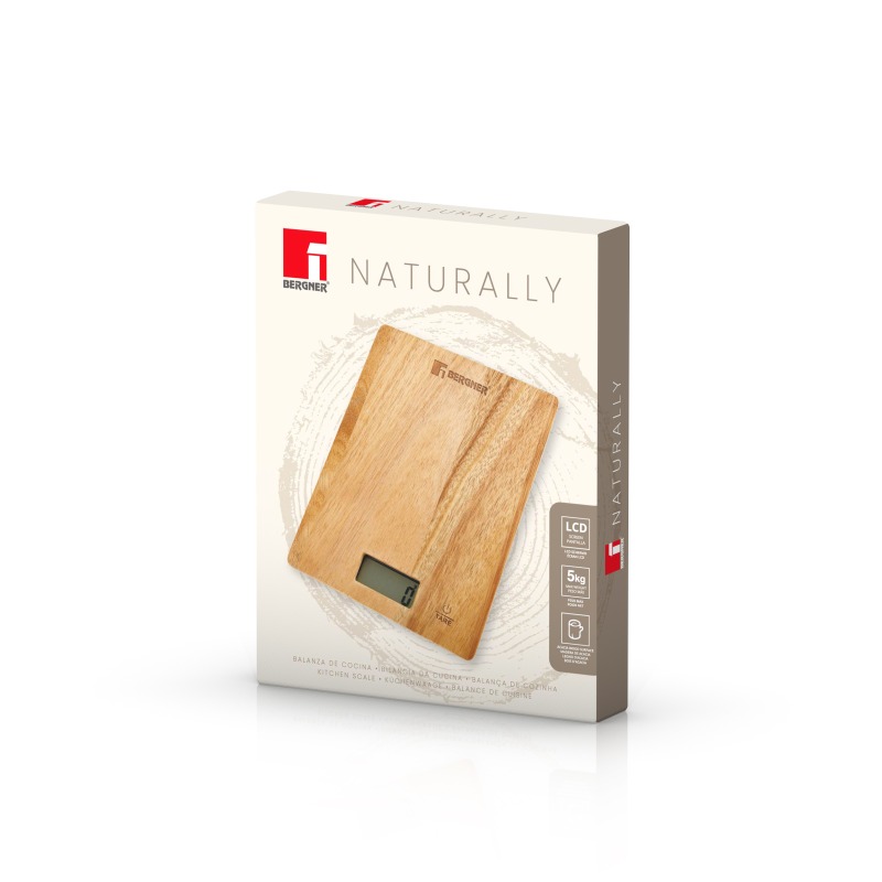 BERGNER Váha kuchyňská NATURALLY 5 kg BG-50030-MM - thumb (2)
