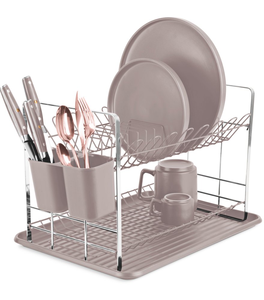 BERLINGERHAUS Odkapávač na nádobí Taupe Collection BH-8596