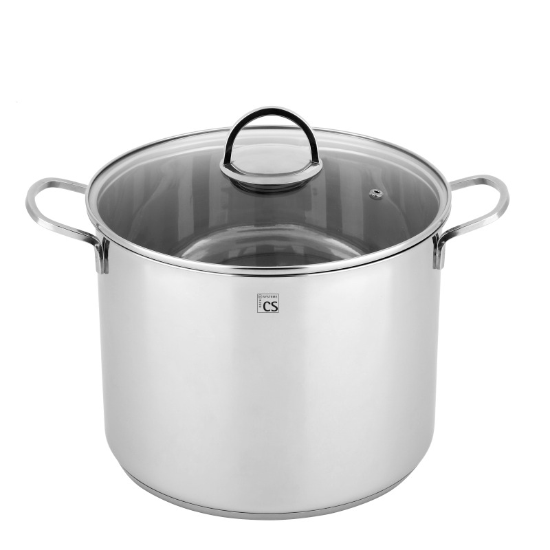 CS SOLINGEN Kastrol s poklicí nerez 36 cm / 30 l TRIER CS-093181
