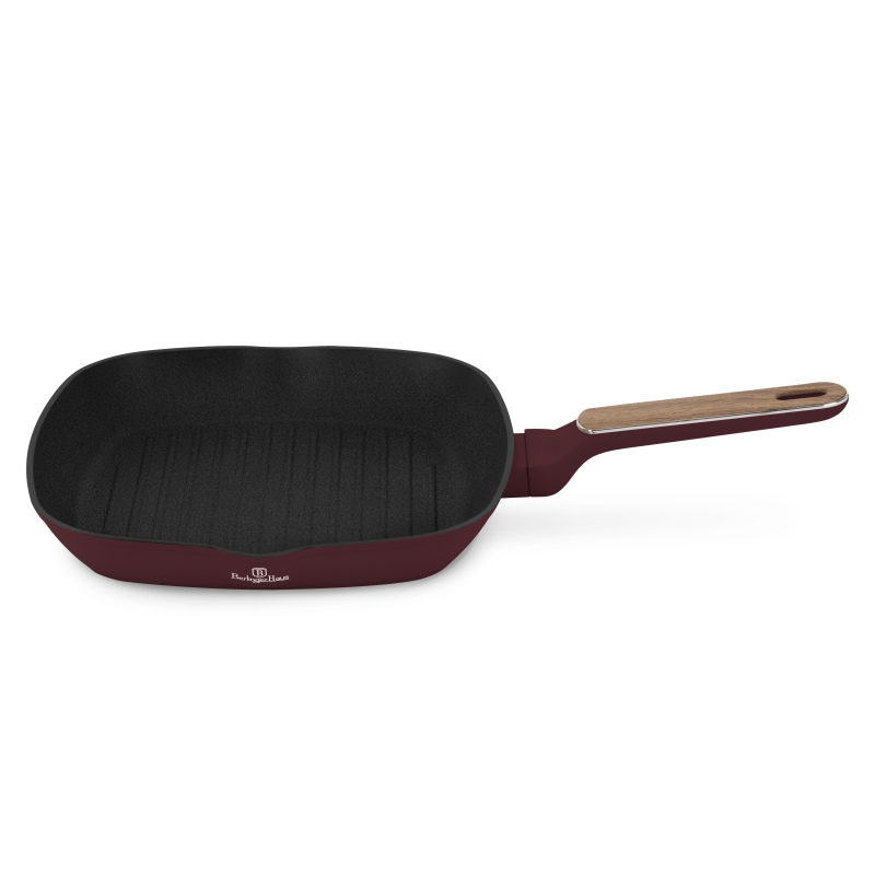 BERLINGERHAUS Grilovací pánev s titanovým povrchem 28 cm Leonardo Nordic Collection BH-8297