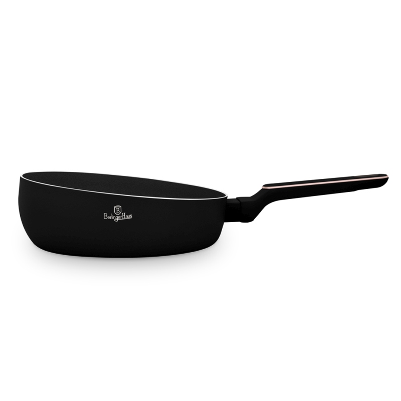 BERLINGERHAUS Pánev prohazovací s titanovým povrchem 26 cm Black Rose Collection BH-8351