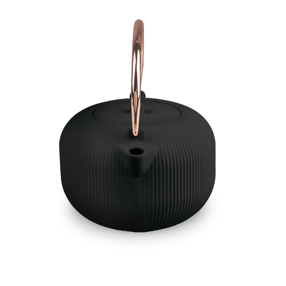 BERLINGERHAUS Konvice na čaj litinová 1 l Black Rose Collection BH-8941