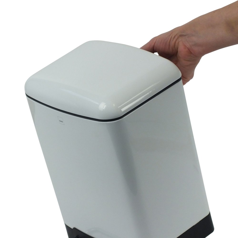 KELA Kôš kozmetický DAVINO 6 l biela KL-22996