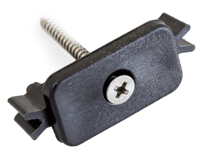 G21 Příchytka G21 terasového prkna k nosníku terasových WPC prken s ocelovým šroubem G21-63909972