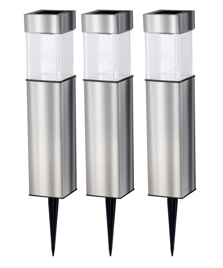 Product detail of GRUNDIG Solární LED lampa sada 3 ks nerez ED-290048