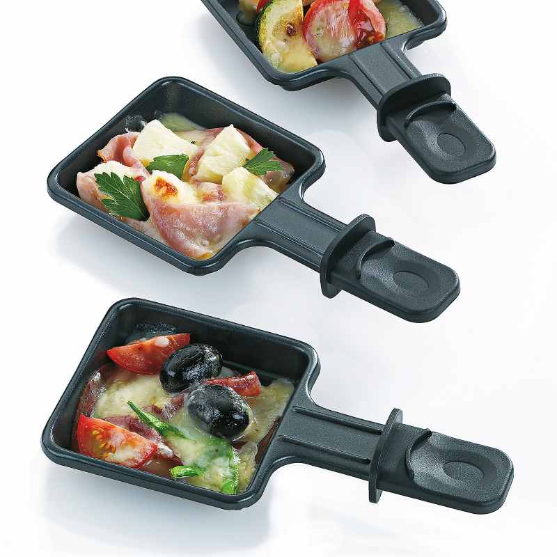 KELA Kamenný gril LIVIGNO, 1řada čtyř misek   50x10,5x10cm KL-66661