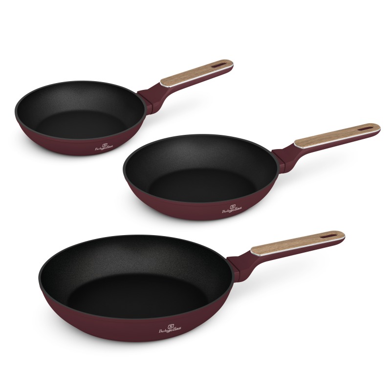 BERLINGERHAUS Sada pánví s titanovým povrchem 3 ks Leonardo Nordic Collection BH-8303