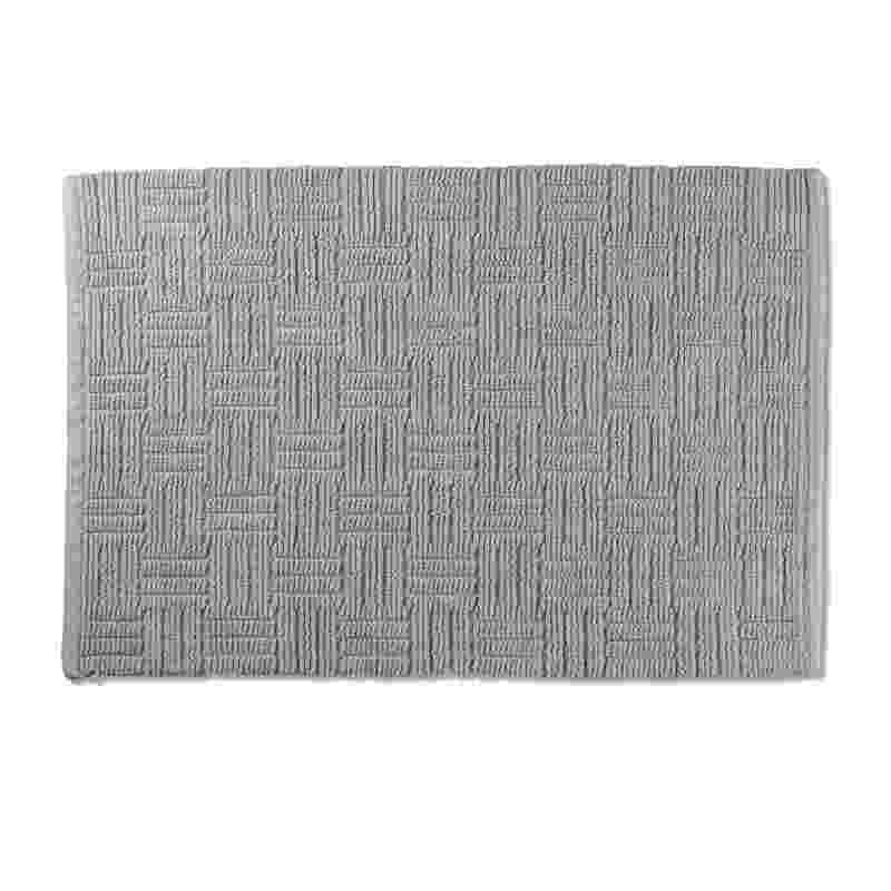 KELA Koupelnová předložka Leana 65x55 cm bavlna šedá KL-23520