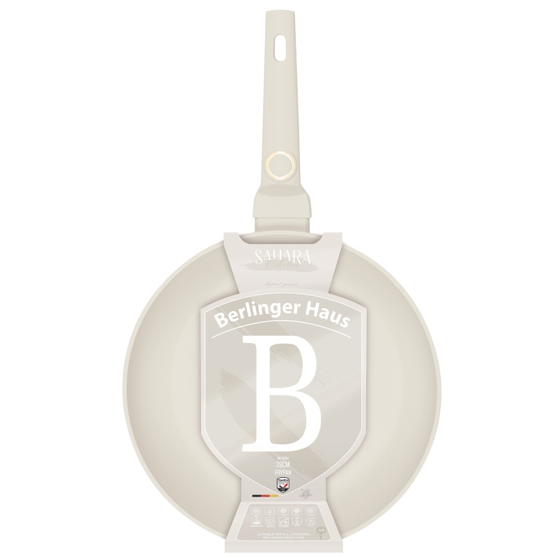 BERLINGERHAUS Pánev s titanovým povrchem 28 cm Sahara Collection BH-8054