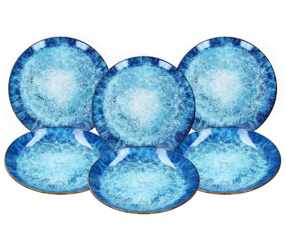 HIT Dezertní talíře sada 6 ks porcelán 19 cm OCEAN HT-24324269 - thumb (0)