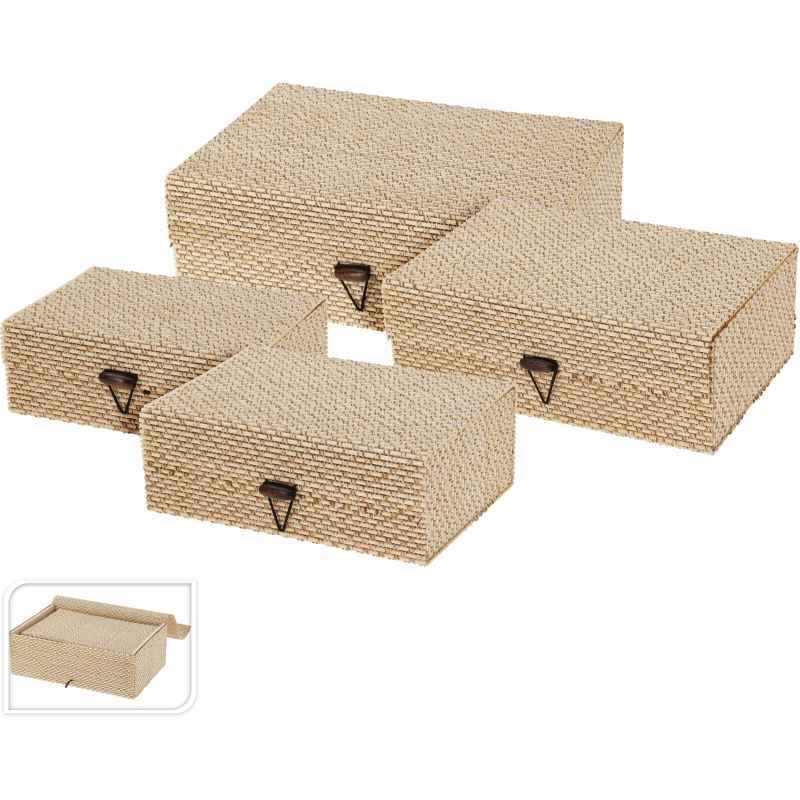 HOMESTYLING Sada košíků 4 ks KO-HZ1241230
