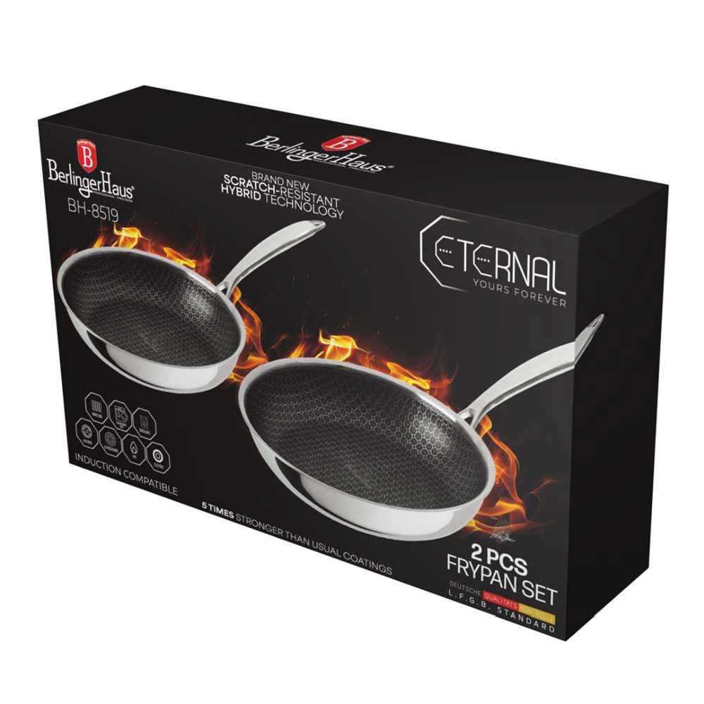 BERLINGERHAUS Sada pánví s nepřilnavým povrchem 2 ks 14 a 28 cm Eternal Collection BH-8519