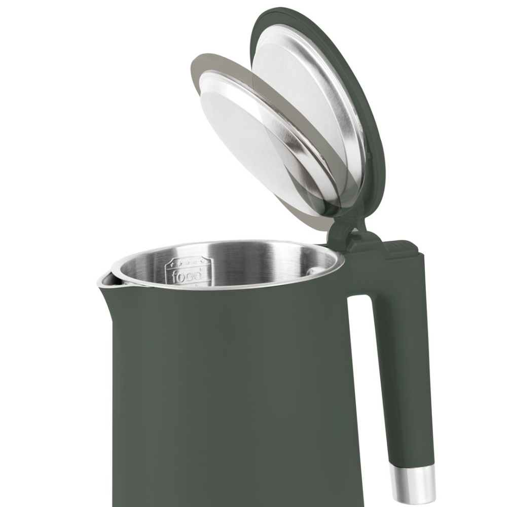BERLINGERHAUS Rychlovarná konvice s dvojitou stěnou Matte Green Collection LP-BH-268