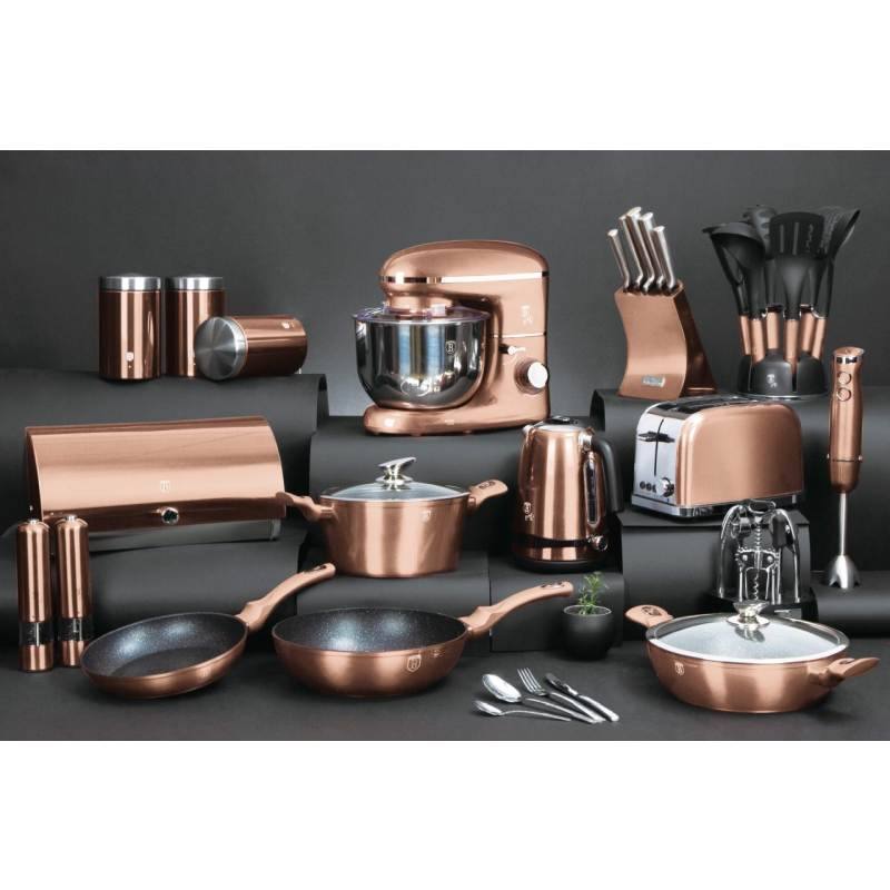 BERLINGERHAUS Sada príborov 16 ks nerez mirror Rosegold Metallic Line BH-2638