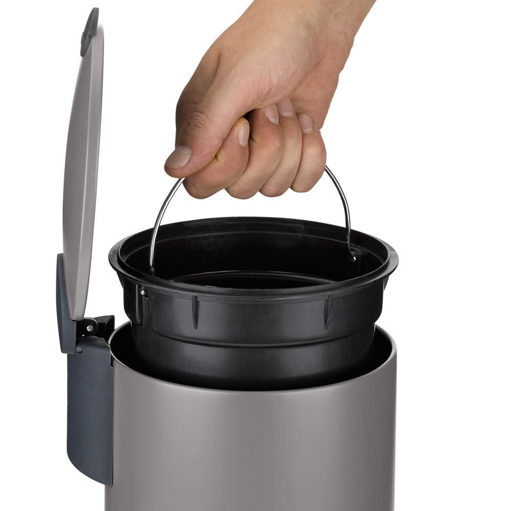KELA Kozmetický kôš 3 l MATS šedá KL-23610