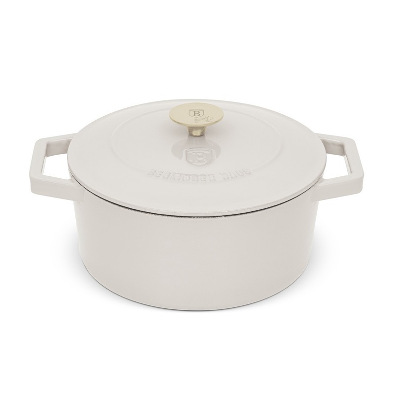 BERLINGERHAUS Pekáč litinový s poklicí 24 cm Sahara Collection BH-6528