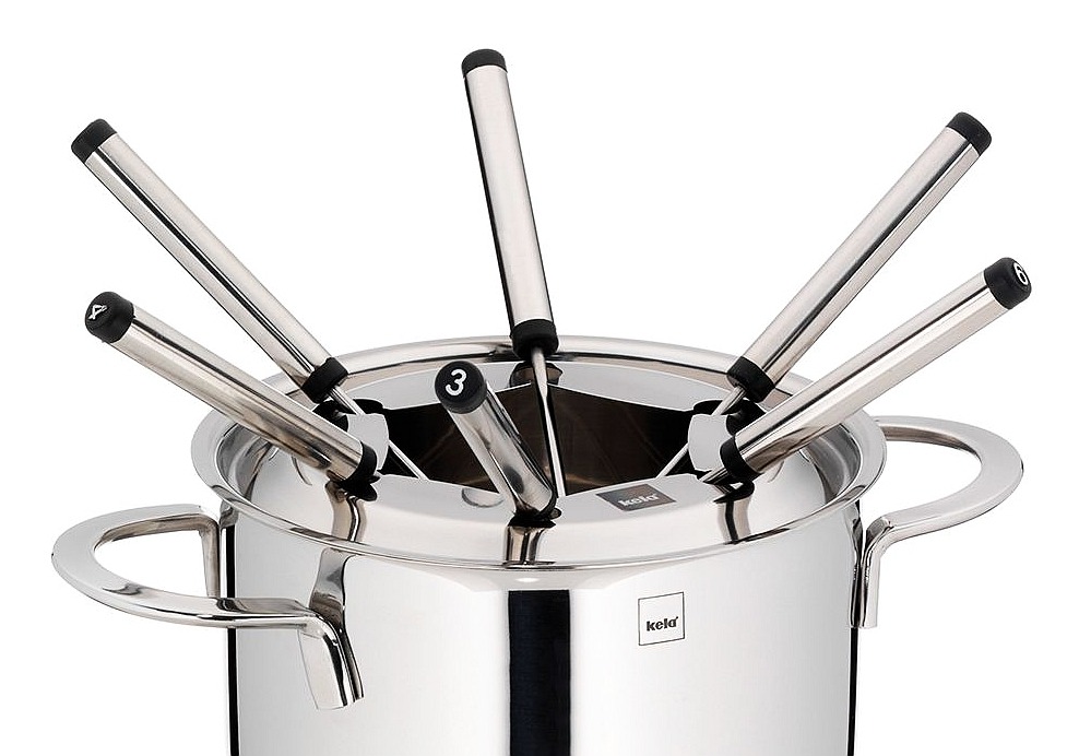 KELA Fondue sada nerez 10 ks CAILIN KL-10968