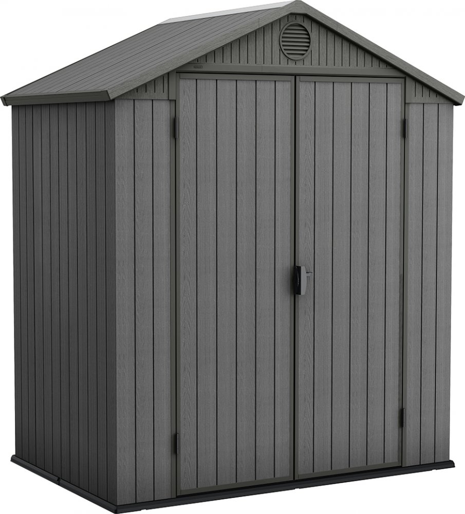 Keter Zahradní domek Keter Darwin 6 x 4 šedý, s podlahou KT-610627
