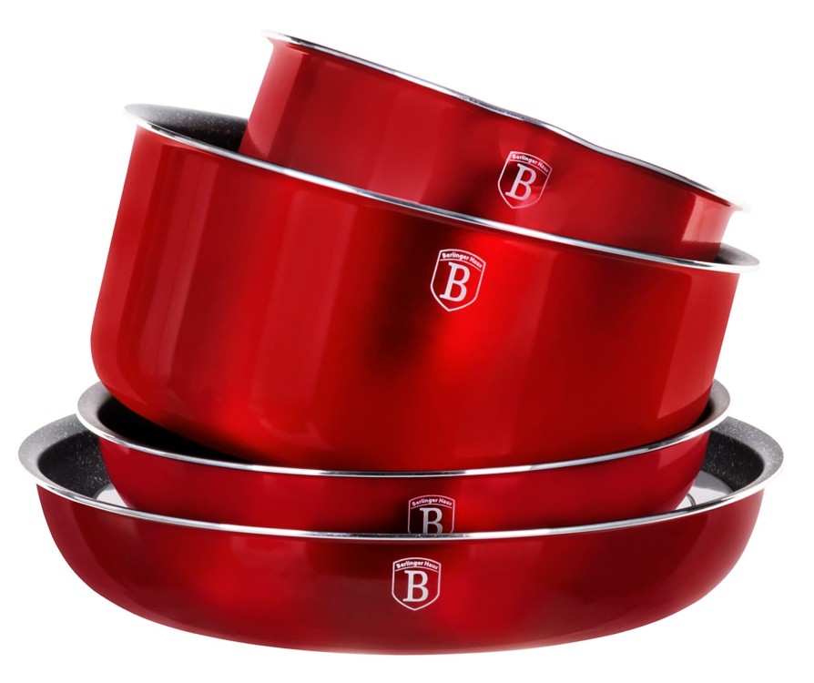 BERLINGERHAUS Sada nádobí s odnímatelnou rukojetí 9 ks Burgundy Metallic Line BH-6145 - thumb (6)
