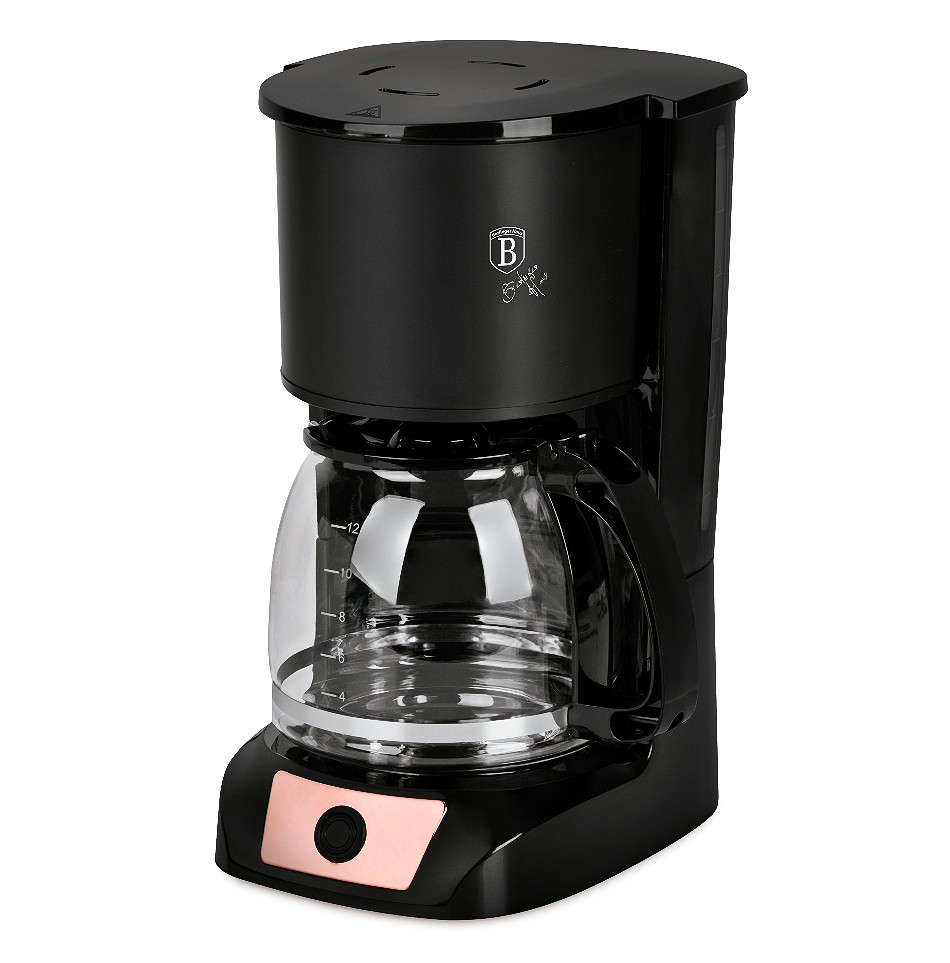 BERLINGERHAUS Kávovar překapávač elektrický Black Rose Collection BH-9255