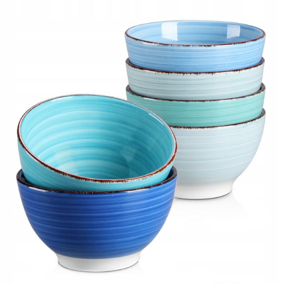 HIT Miska na polévku sada 6 ks 14 cm AZURE HT-24327052 - thumb (1)