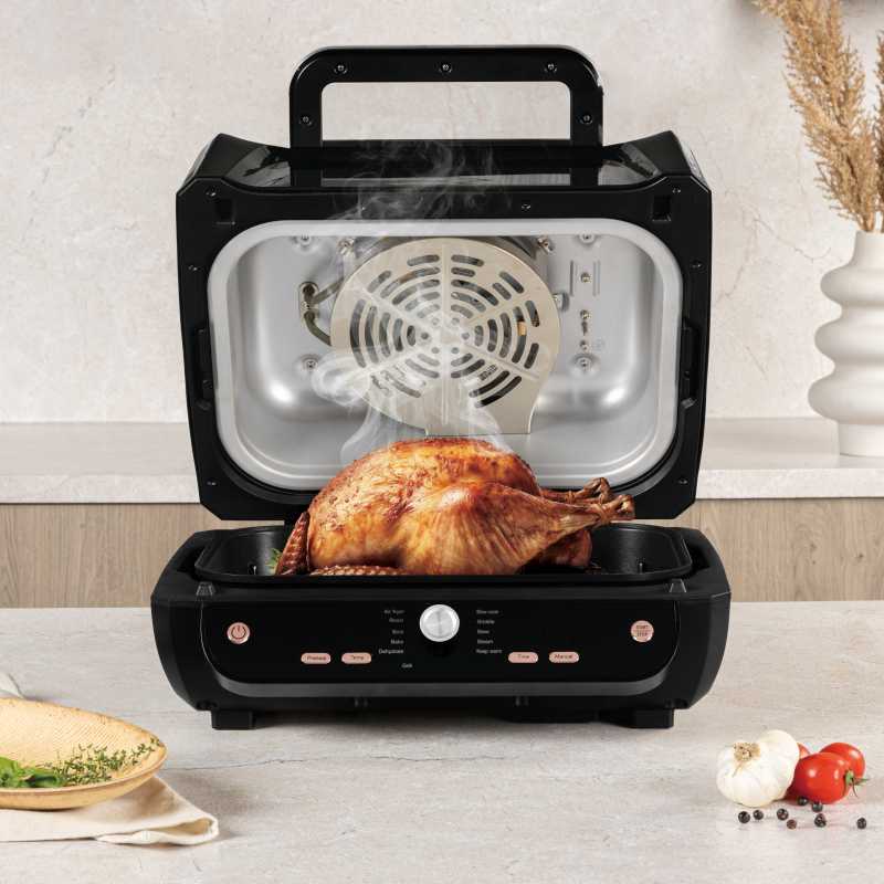 BERLINGERHAUS Horkovzdušná multifunkční trouba 12 v 1 Black Rose Collection BH-9668