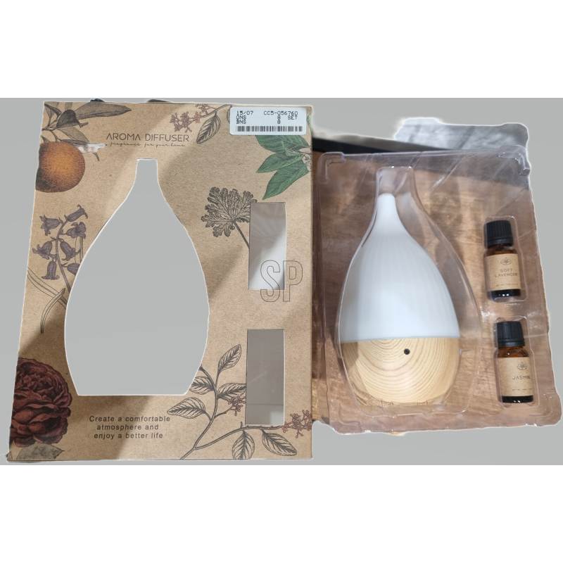 HOMESTYLING Zvlhčovač vzduchu s aroma terapií USB LED KO-CC5056760