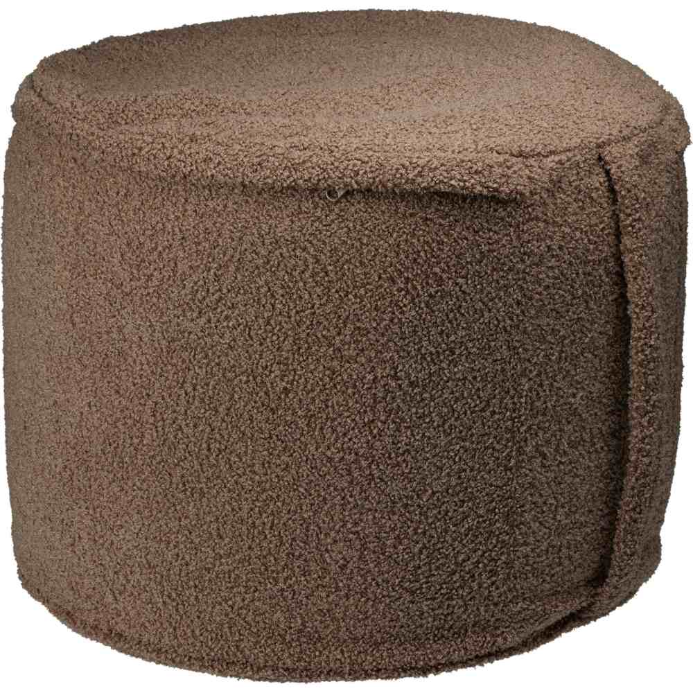 H & S COLLECTION Nafukovací taburet hnědá KO-170495400hned