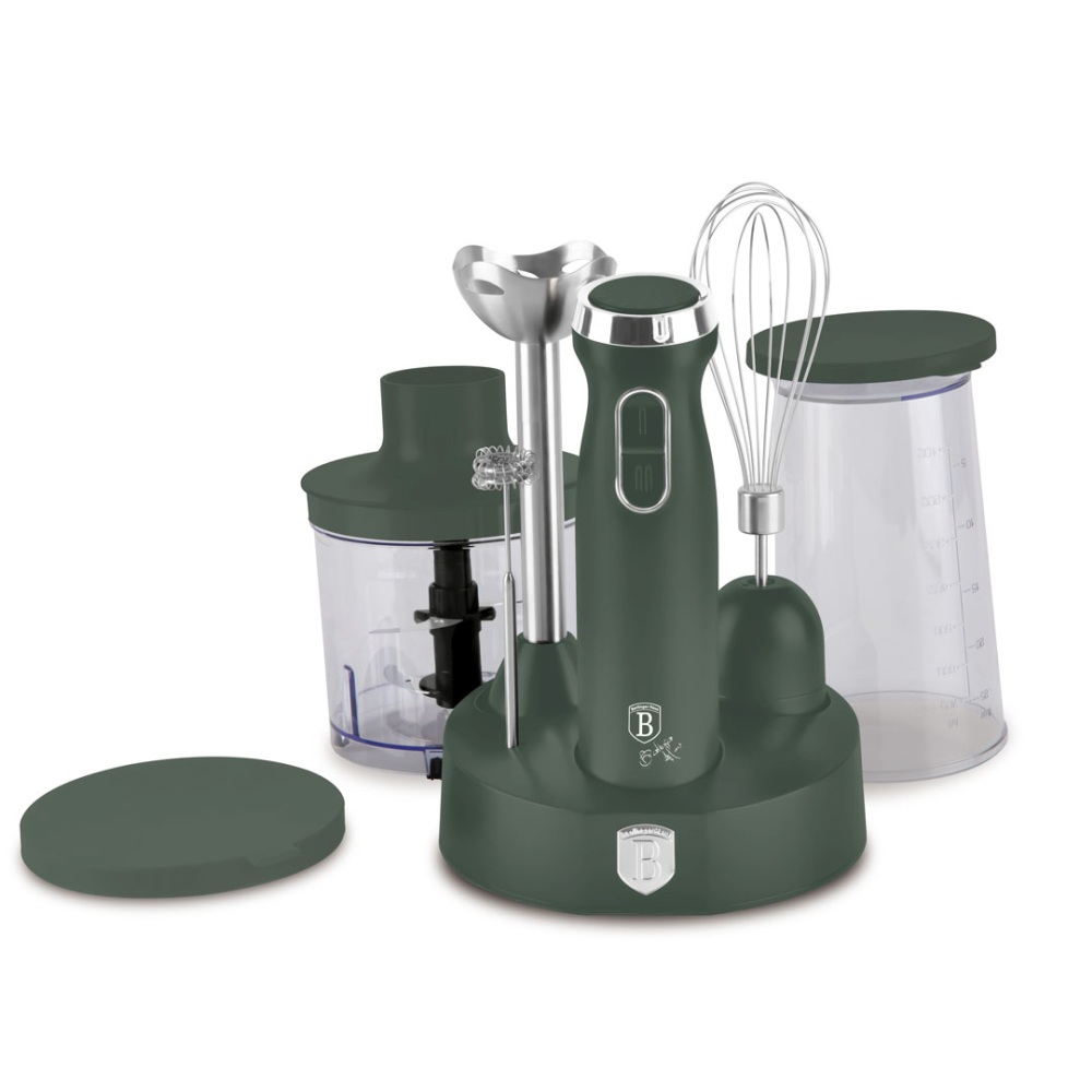 BERLINGERHAUS Mixér tyčový s příslušenstvím ks Matte Green Collection LP-BH-264