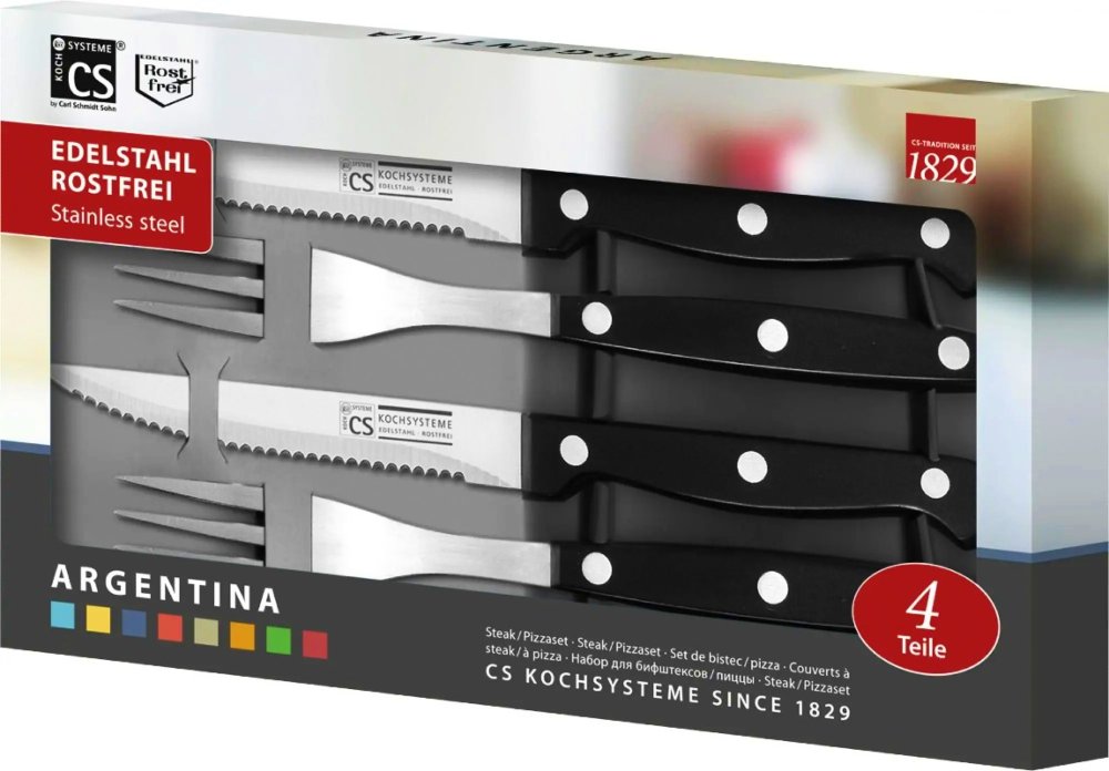 CS KOCHSYSTEME Příbor steakový sada 4 ks ARGENTINA CS-000158
