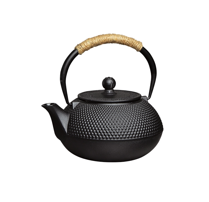 BERLINGERHAUS Kanvica na čaj liatinová 1,2 l čierna BH-7801