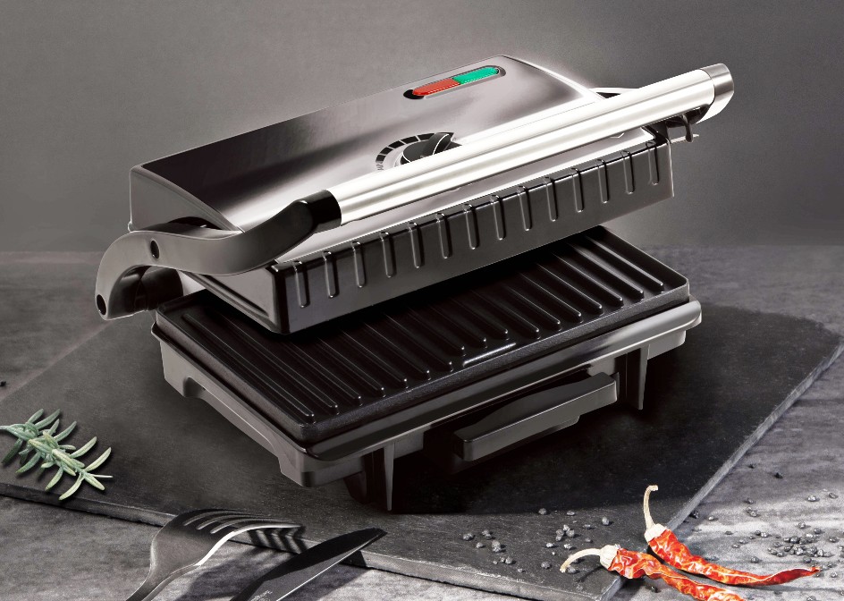 BERLINGERHAUS Elektrický kontaktní gril s nepřilnavým povrchem Carbon PRO Line BH-9340