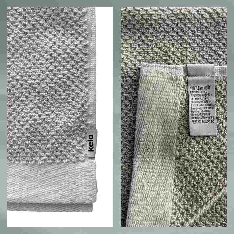 KELA Ručník Lavinia 100% bavlna světle šedá 50,0x100,0cm KL-23938