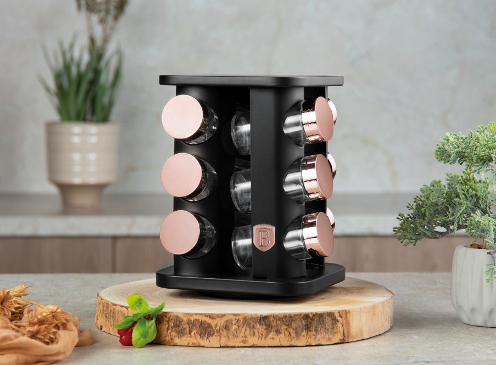 BERLINGERHAUS Kořenky v otočném stojanu 13 ks Black rose BH-8559 - thumb (5)