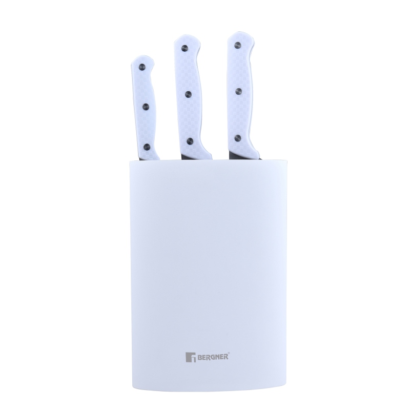 BERGNER Sada nožů v bloku 3 ks NATURALLY BG-39245-WH - thumb (1)