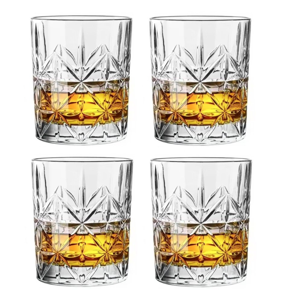 Product detail of HOMEWARE Sklenice na whisky broušené sada 4 ks 230 ml ED-515495