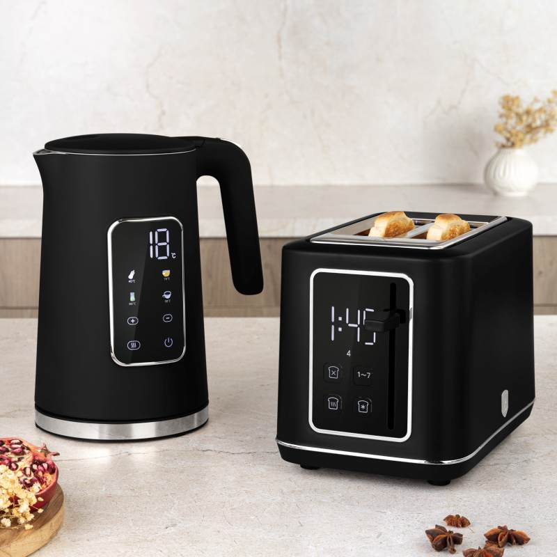 BERLINGERHAUS Topinkovač digitální nerez ocel Matte Black Collection BH-9660