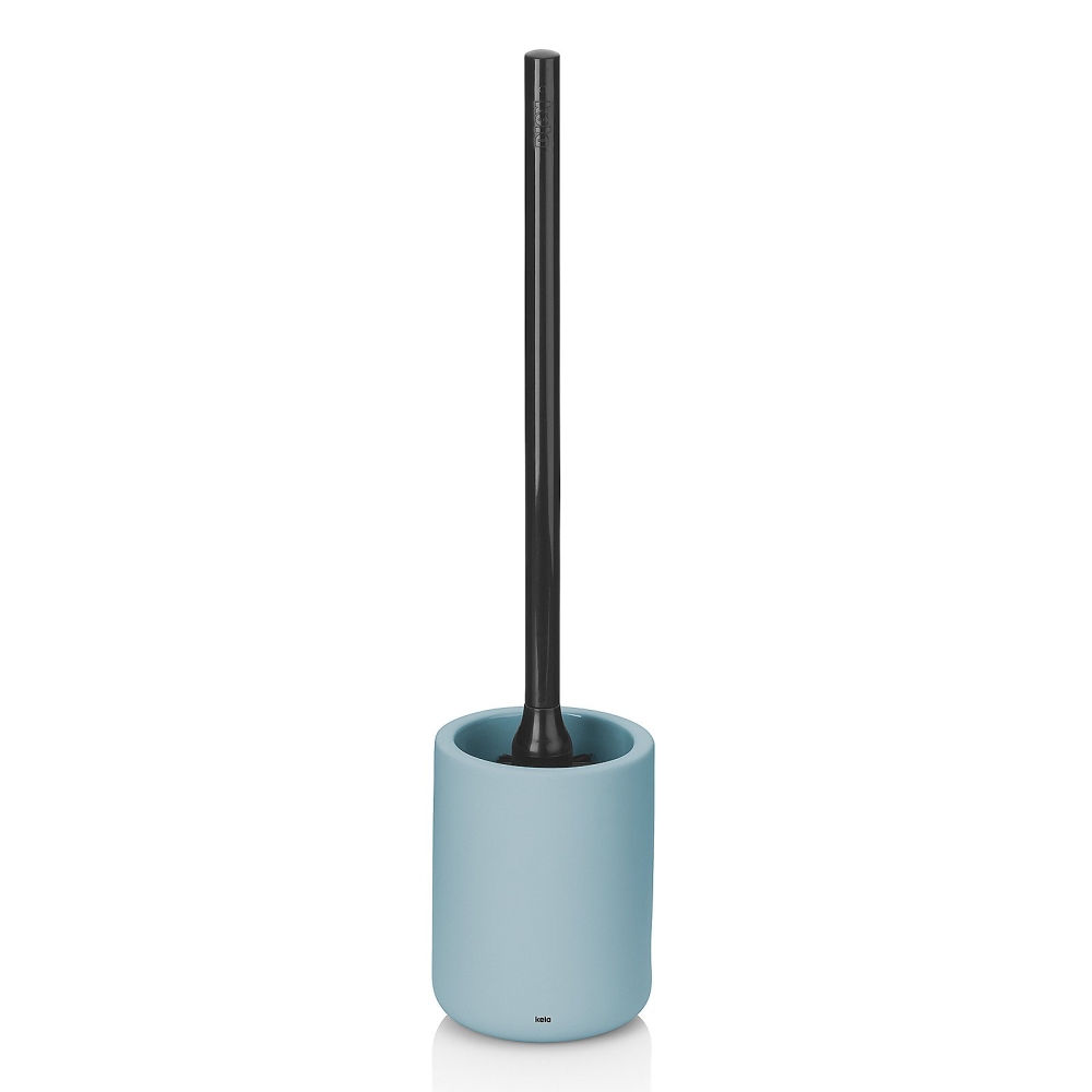 KELA WC sada Sana keramika průměr 10 x 45 cm ledově modrá KL-24523